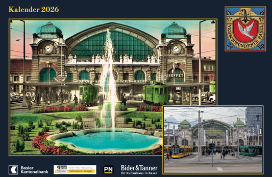 Kalender Verschwundenes Basel 2026